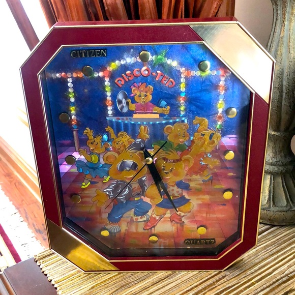 🍒3/30$.Wall clock for girl room, quartz - Picture 1 of 6